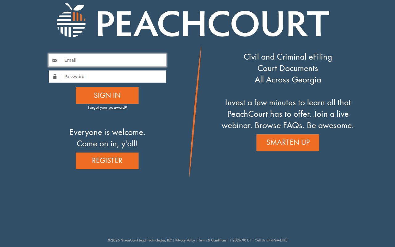 Webster County warrant lookup PeachCourt account boundary